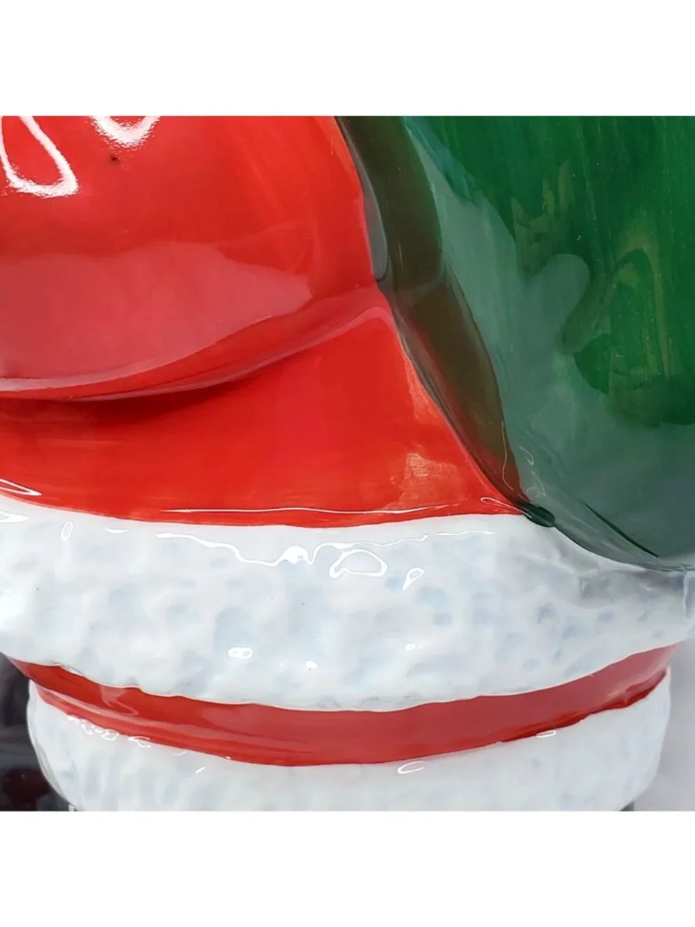 Royal Seasons Ceramic Santa Cookie Jar Hand-Painted 11